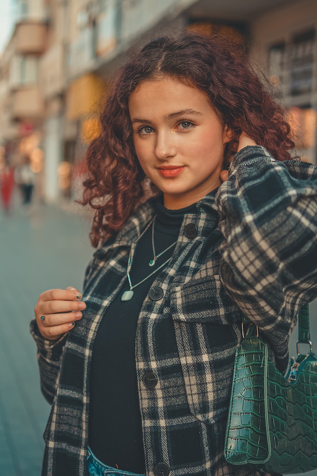 camicia di flanella e top