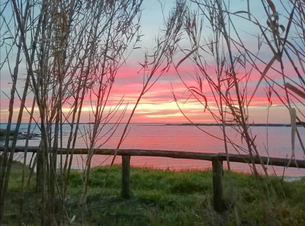 tramonto a Porto Cesareo