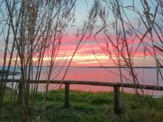 tramonto a Porto Cesareo