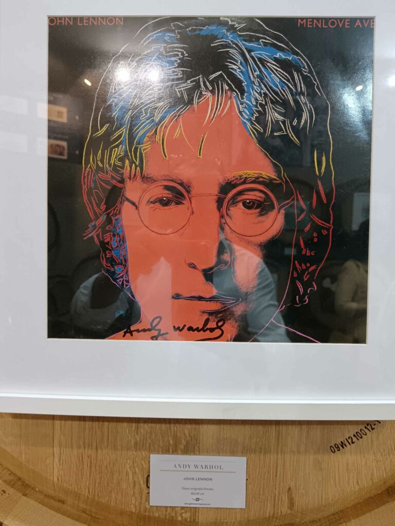 lennon, opera di Andy Warhol